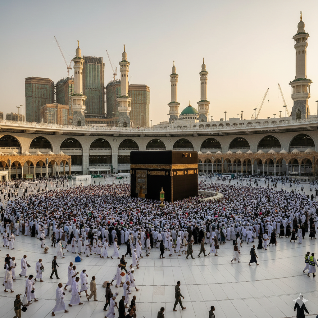 Pilgrims at Kaaba